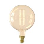 Calex XXL Mega Lumen alto Oro Globe LED E27 G125 Filamento 3W 250lm- 821 Bianco Molto Caldo | Dimmerabile